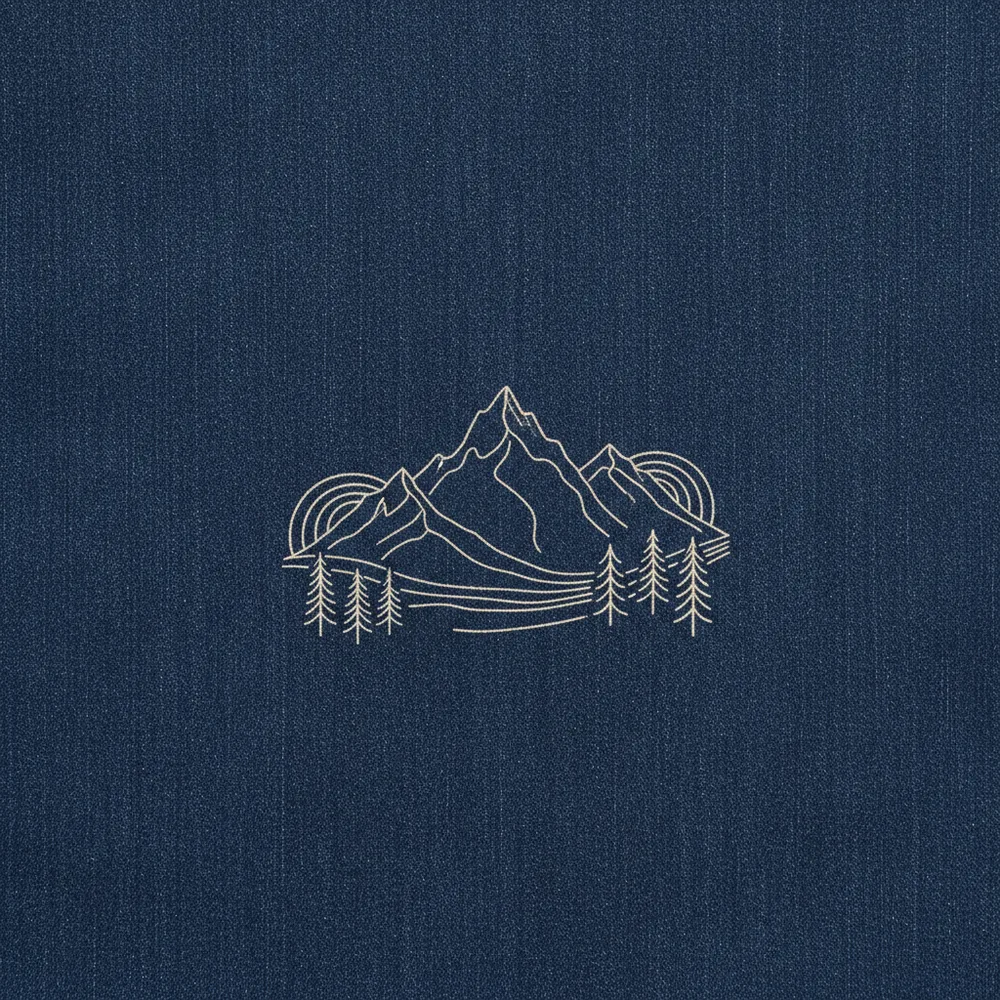 JeansArt No. 004 — Mountains