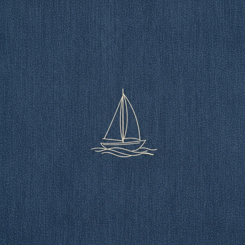 JeansArt No. 008 — Sailboat