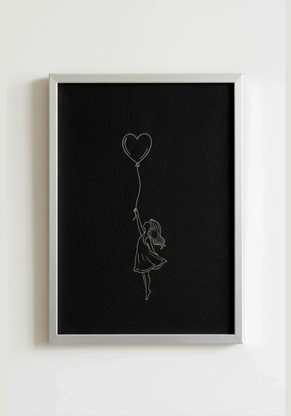 JeansArt No. 003 — Balloon, gerahmt