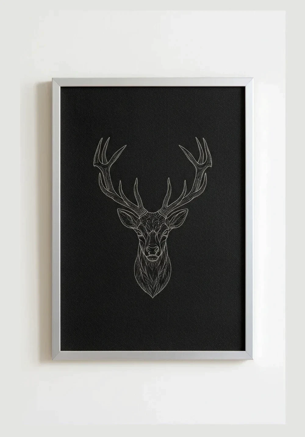JeansArt No. 005 — Stag, gerahmt