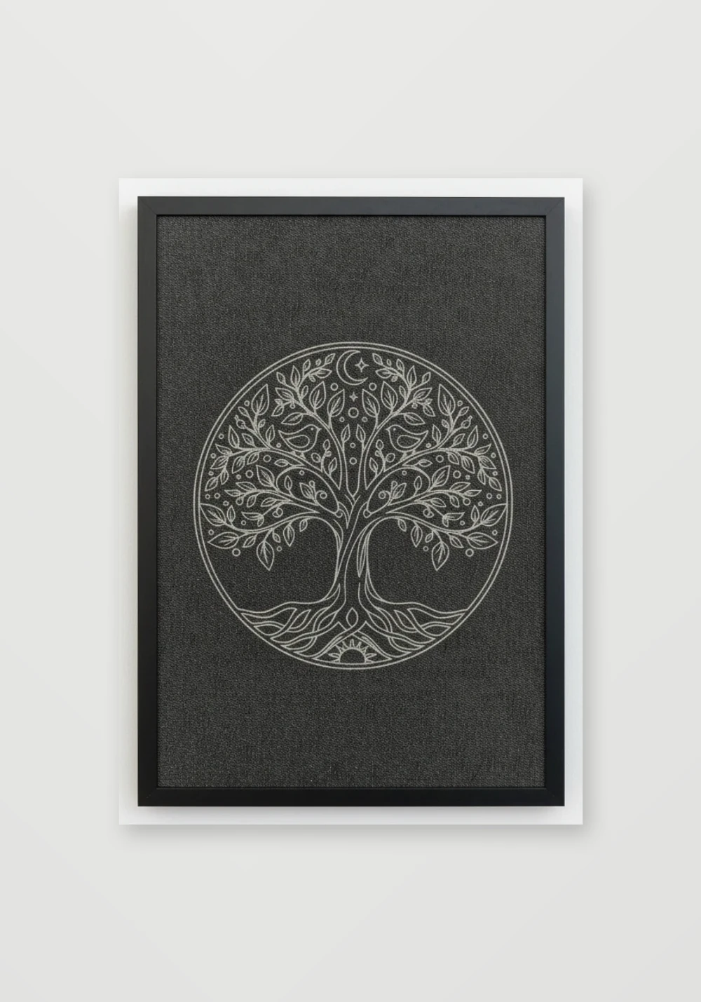JeansArt No. 007 — Tree of Life, gerahmt